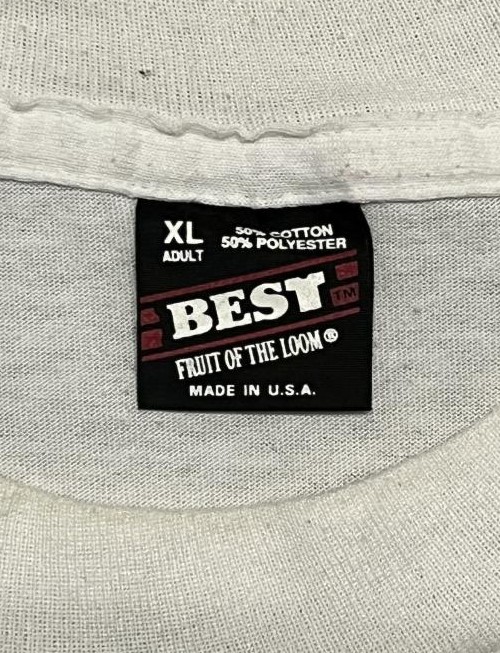 画像2: 90'S PREMERICA FINANCIAL SERVICE シングルステッチ 両面プリント 半袖 Tシャツ ホワイト USA製 (VINTAGE)