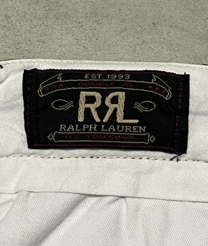 画像2: 90'S RRL 三ツ星タグ シンチバック付き コットン ショーツ チェック柄 USA製 (VINTAGE)