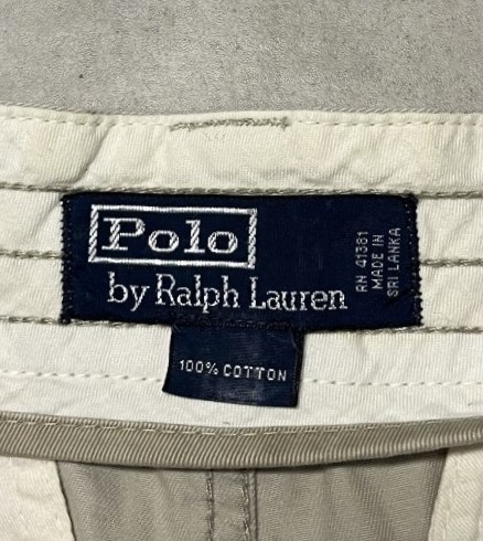 画像2: 90'S RALPH LAUREN カーゴショーツ ライトベージュ (VINTAGE)