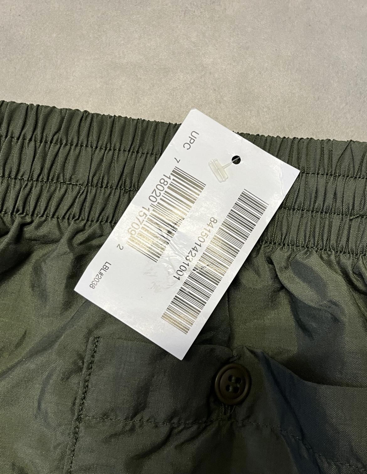画像5: アメリカ軍 US ARMY IPFU ナイロン トレーニングショーツ オリーブ (DEADSTOCK)