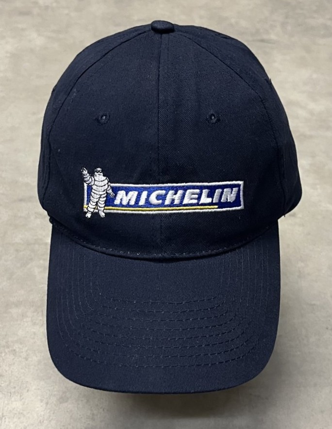 画像2: MICHELIN 6パネル ベースボールキャップ ネイビー (USED)