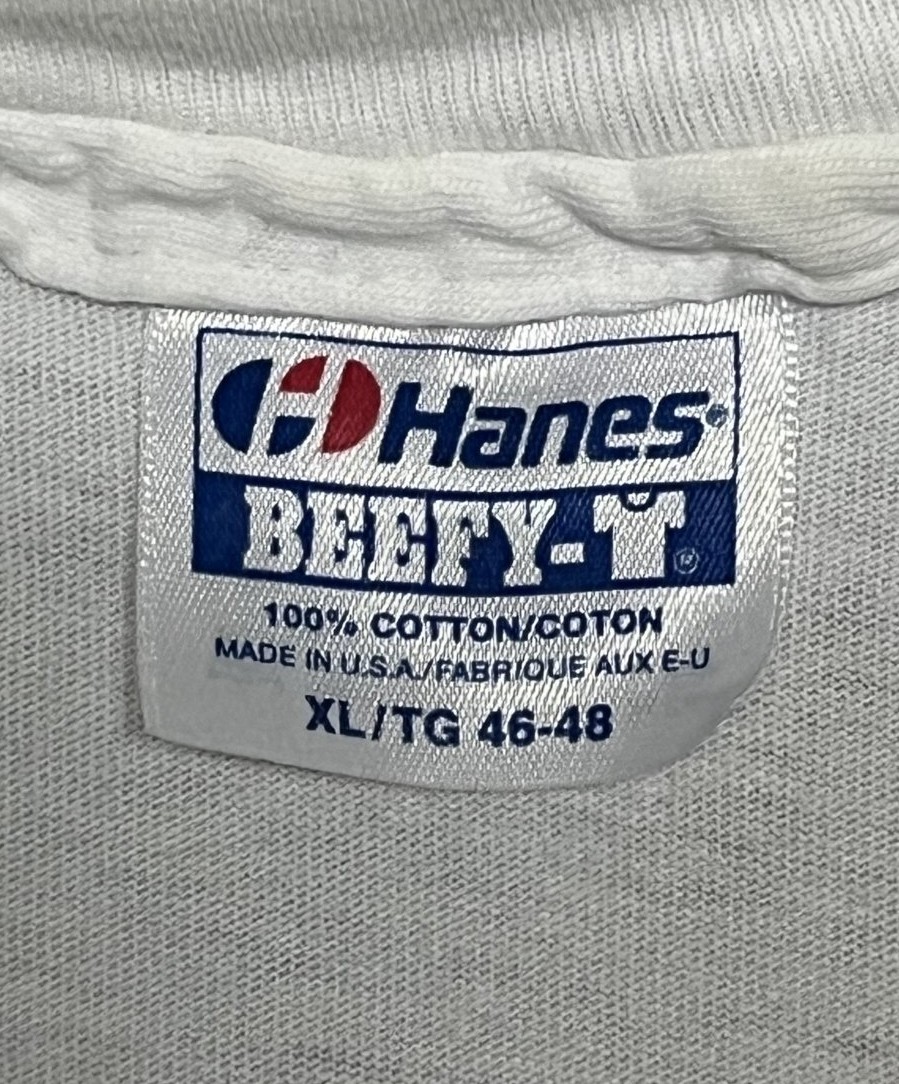 画像2: 90'S THE BEATLES "CARNEGIE HALL" シングルステッチ 両面プリント 半袖 Tシャツ ホワイト USA製 (VINTAGE)