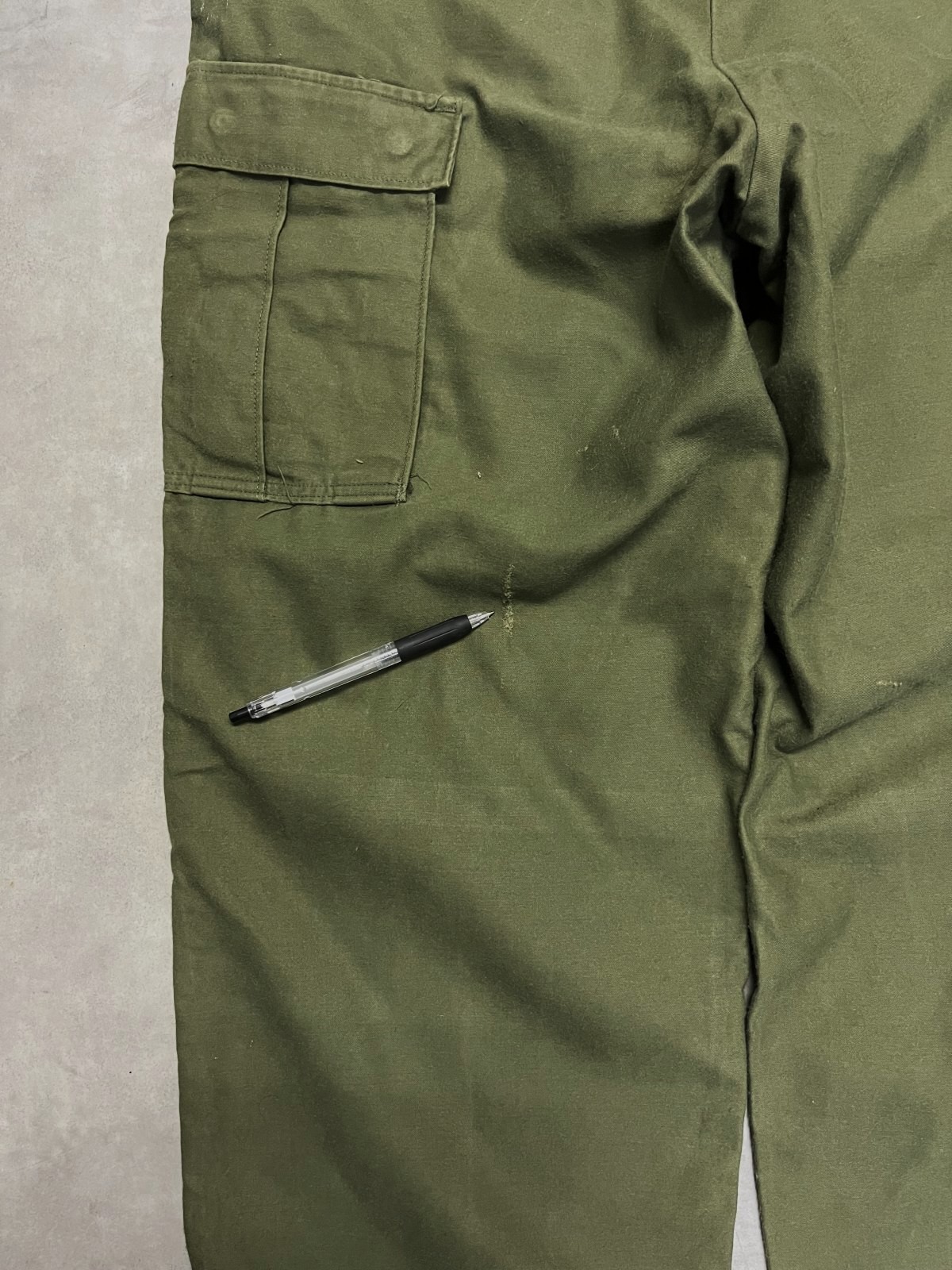 画像6: 70'S アメリカ軍 US ARMY "レーヨン/ナイロン" M-65 フィールドパンツ M-SHORT (VINTAGE)