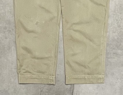 画像: 60'S アメリカ軍 US ARMY コットン100% チノパンツ RAPIDアルミジップ (VINTAGE)