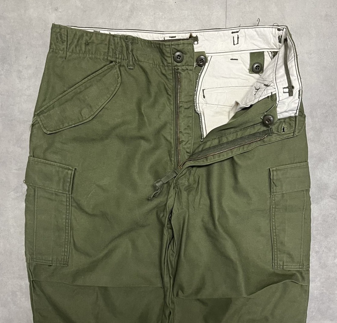 画像: 70'S アメリカ軍 US ARMY "レーヨン/ナイロン" M-65 フィールドパンツ M-SHORT (VINTAGE)