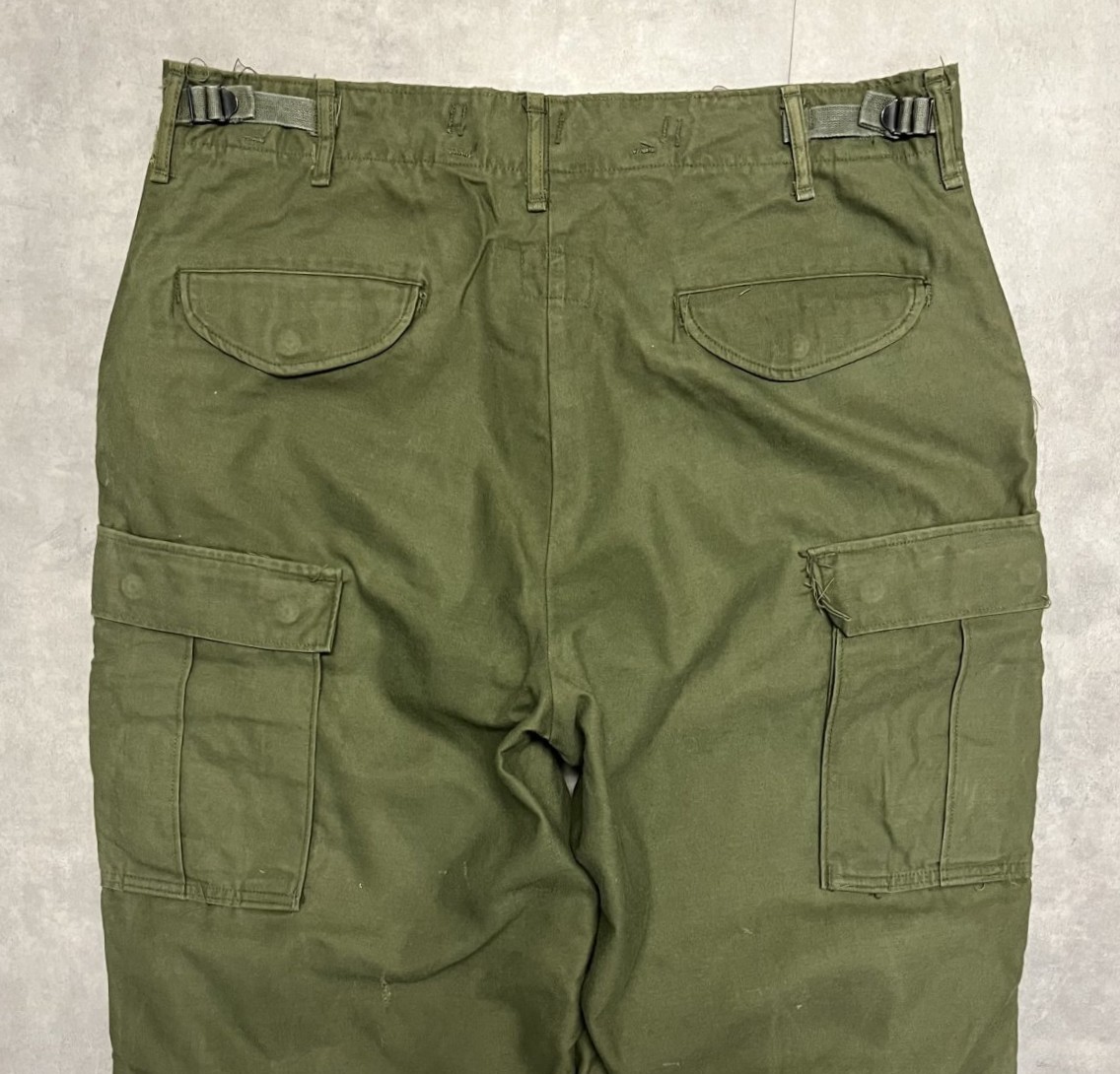 画像: 70'S アメリカ軍 US ARMY "レーヨン/ナイロン" M-65 フィールドパンツ M-SHORT (VINTAGE)