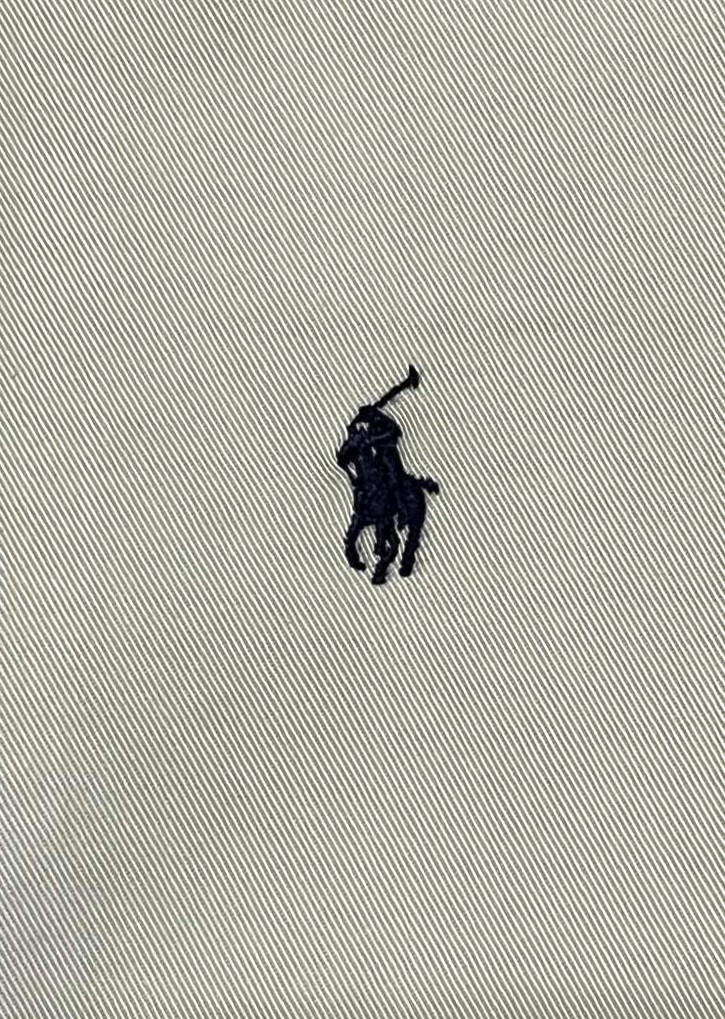 画像4: 90'S RALPH LAUREN 三角タグ チンスト付き ドリズラージャケット ベージュ (VINTAGE)