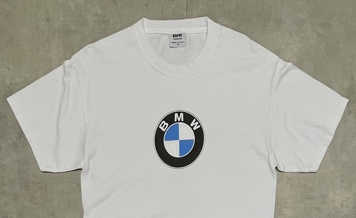 画像: 00'S BMW 半袖 Tシャツ ホワイト USA製 (VINTAGE)
