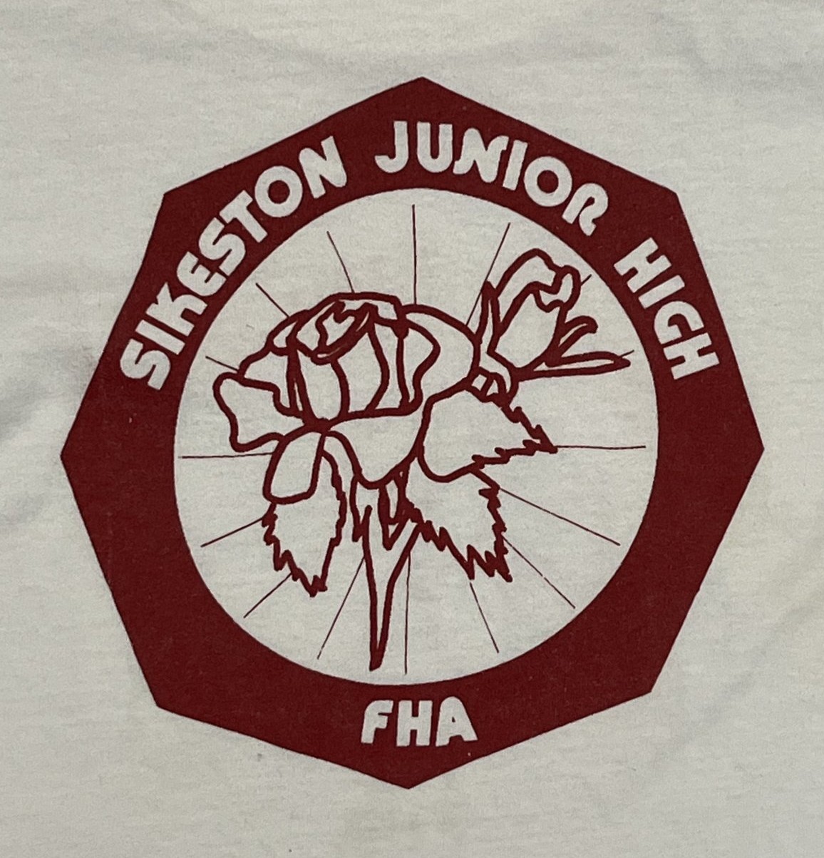 画像5: 90'S SIKESTON JUNIOR HIGH 両面プリント 長袖 Tシャツ ホワイト (VINTAGE)