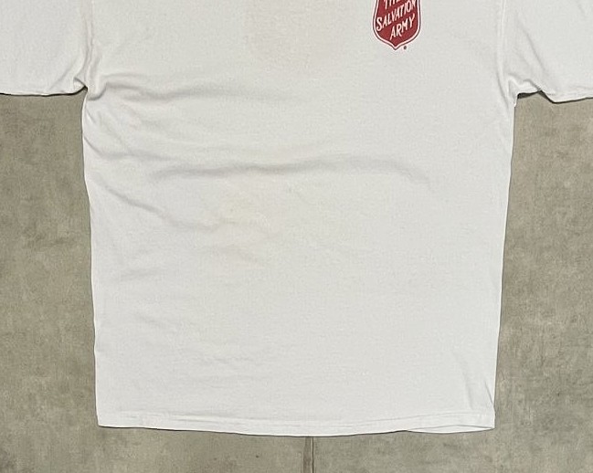 画像: 00'S THE SALVATION ARMY 両面プリント 半袖 Tシャツ ホワイト (VINTAGE)