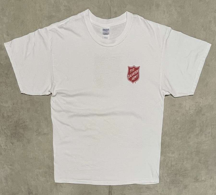 画像1: 00'S THE SALVATION ARMY 両面プリント 半袖 Tシャツ ホワイト (VINTAGE)