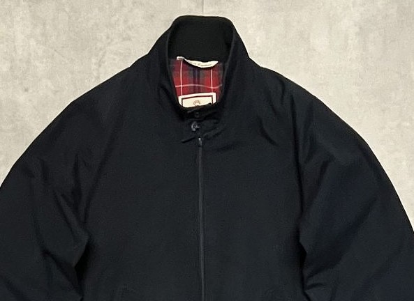 画像: BARACUTA G9 ハリントンジャケット ダークネイビー イングランド製 (VINTAGE)