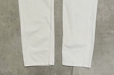画像: 90'S LEVIS 501 デニム ホワイト UK(イギリス)製 (VINTAGE)