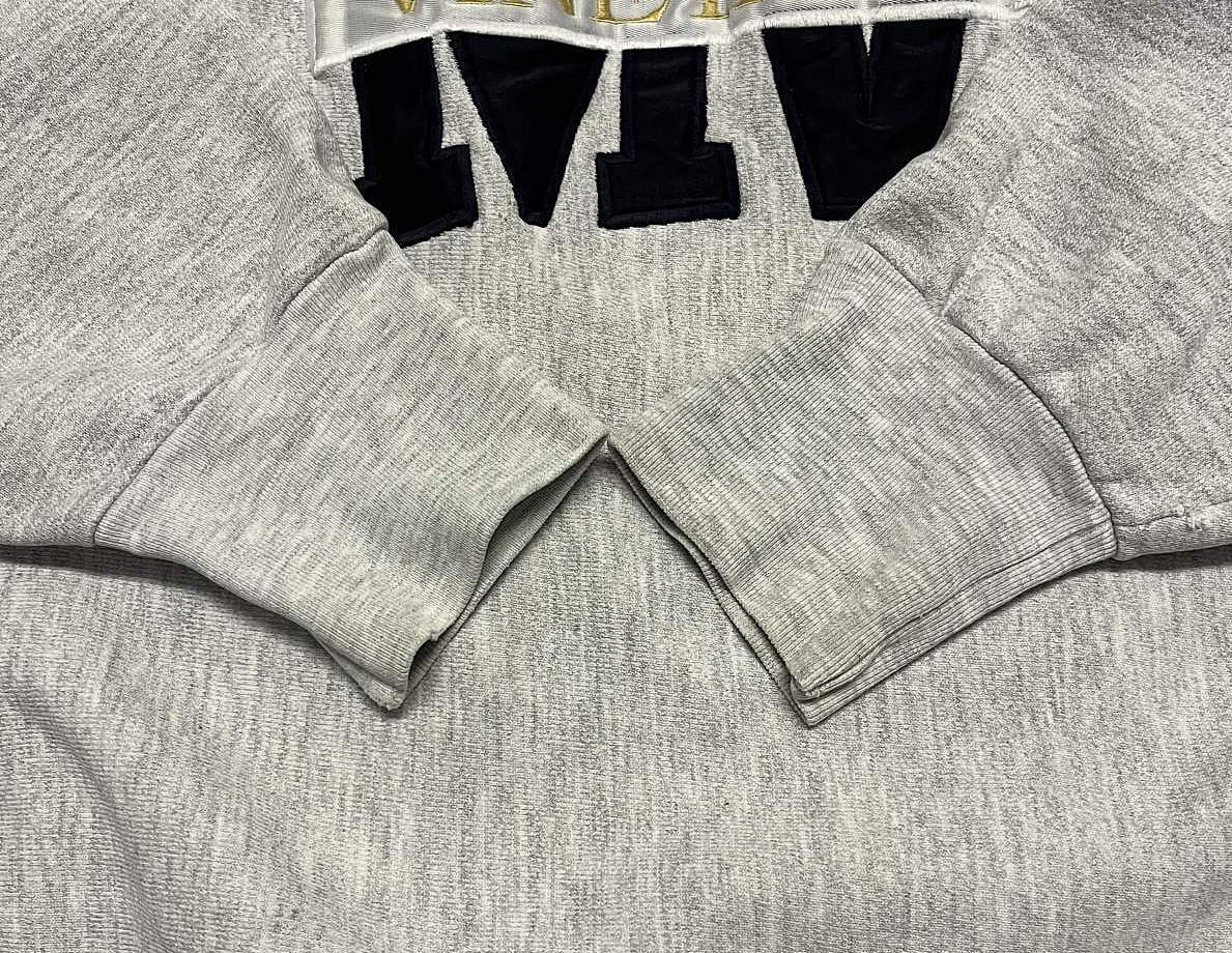 画像: 90'S CRABLE SPORTSWEAR ヘビーウエイト スウェットシャツ ヘザーグレー USA製 (VINTAGE)