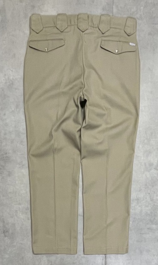 画像4: 80'S CARHARTT ウエスタンパンツ ベージュ SCOVILLジップ W36L30 USA製 (VINTAGE)