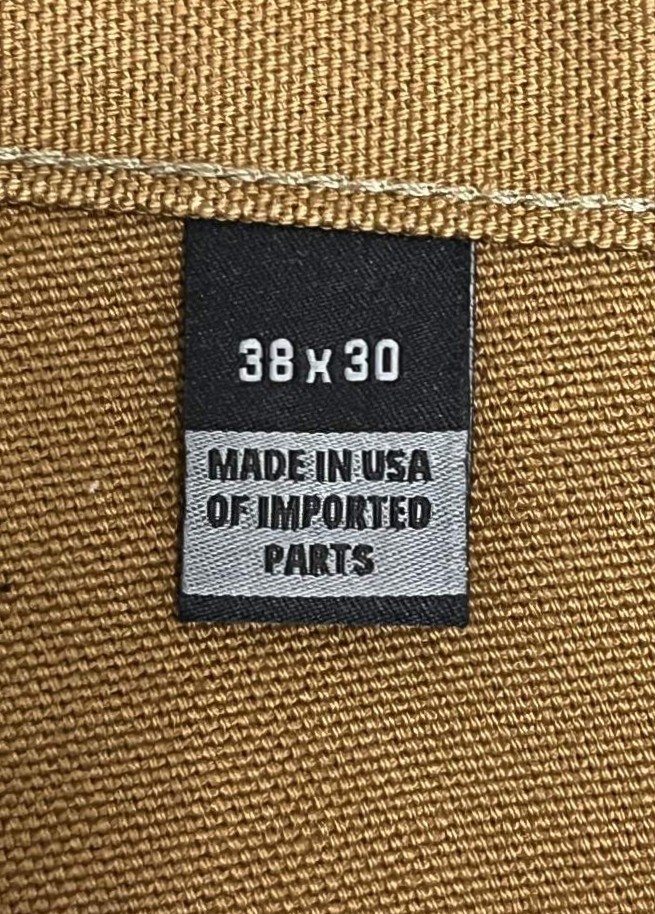 画像2: CARHARTT ダブルニー ダック ペインターパンツ ブラウン USA製 (DEADSTOCK)