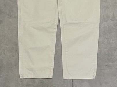 画像: 80'S STANLEY USA 旧タグ ダブルニー ペインターパンツ オフホワイト USA製 (DEADSTOCK)