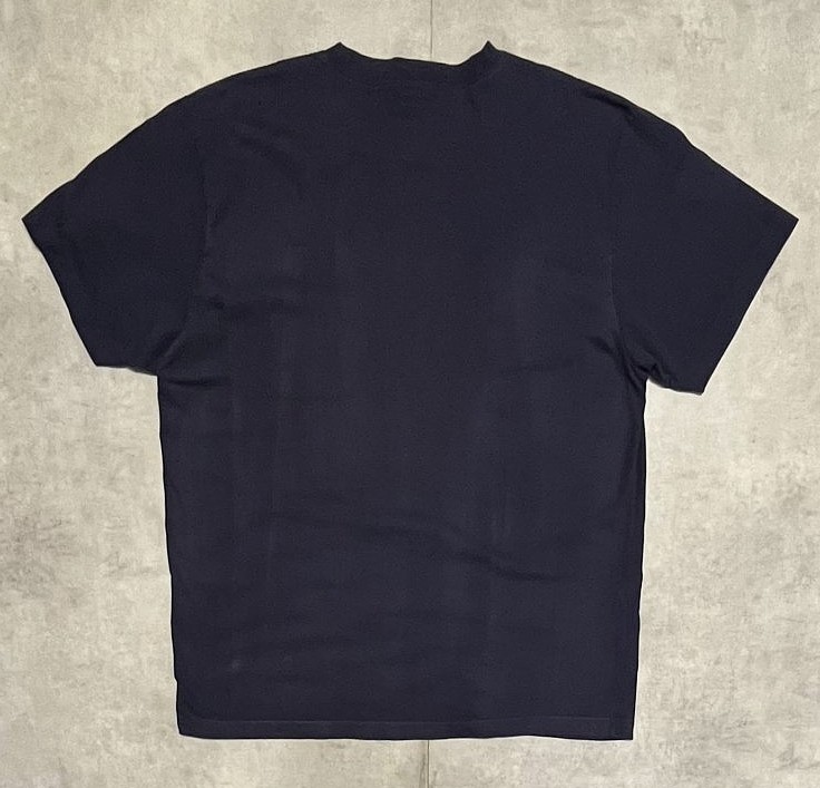 画像3: 90'S J.CREW 旧タグ ポケット付き 半袖 Tシャツ ネイビー (VINTAGE)