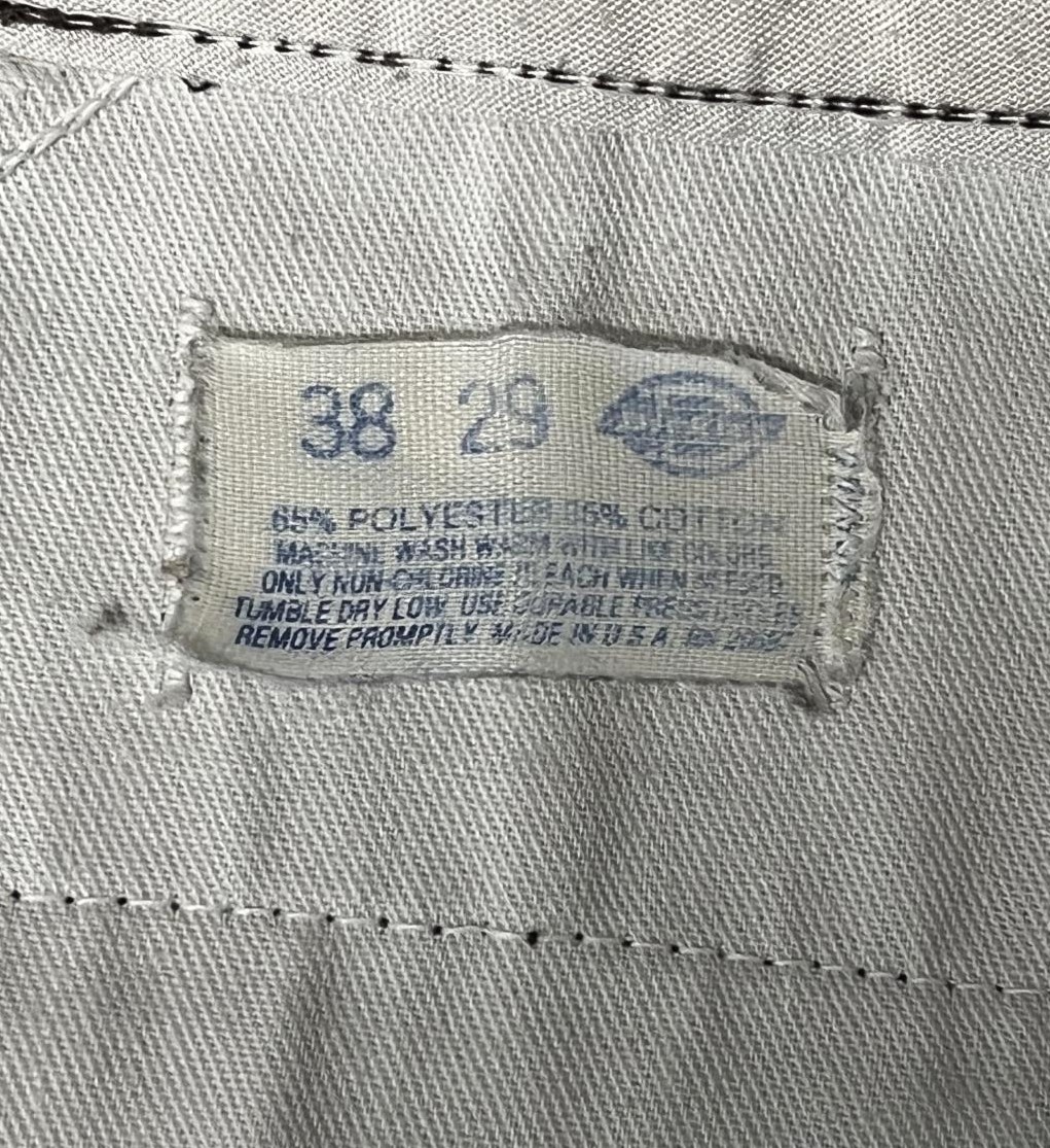 画像4: 80'S DICKIES 874 チビタグ ワークパンツ ブラウン W38L29 USA製 (VINTAGE)
