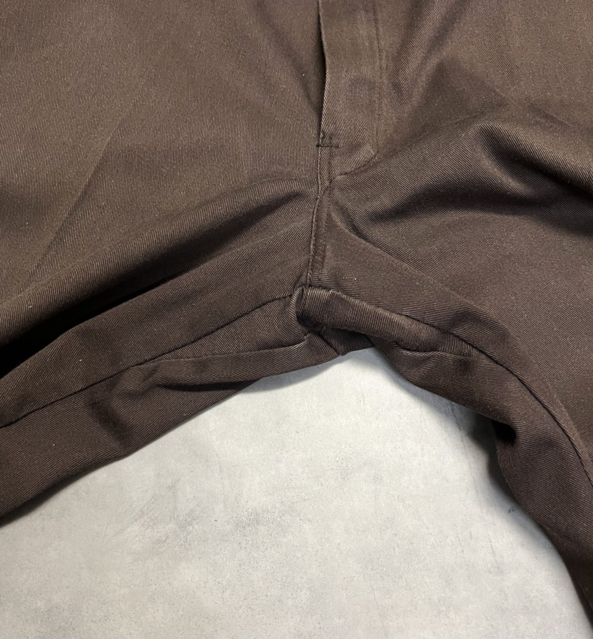 画像5: 80'S DICKIES 874 チビタグ ワークパンツ ブラウン W38L29 USA製 (VINTAGE)