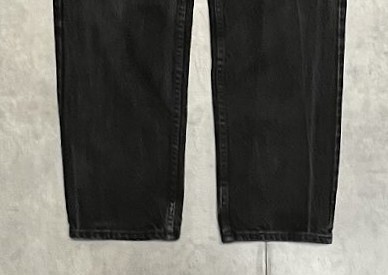 画像: 90'S J.CREW 旧タグ ボタンフライ ブラックデニム USA製 (VINTAGE)