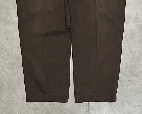 画像: 80'S DICKIES 874 チビタグ ワークパンツ ブラウン W38L29 USA製 (VINTAGE)