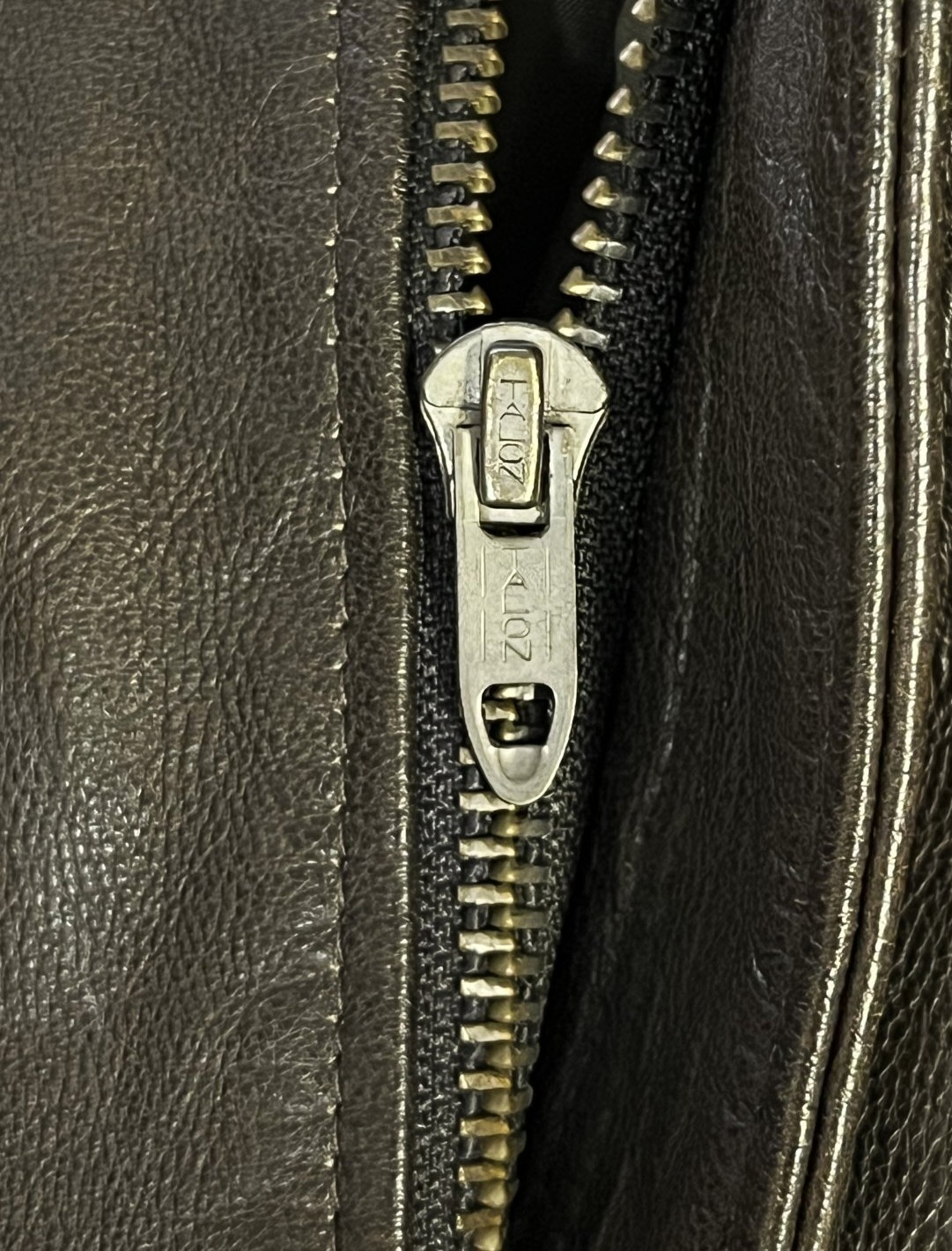 画像3: 90'S LL Bean "A-2" レザー フライトジャケット ダークブラウン TALONジップ USA製 (VINTAGE)