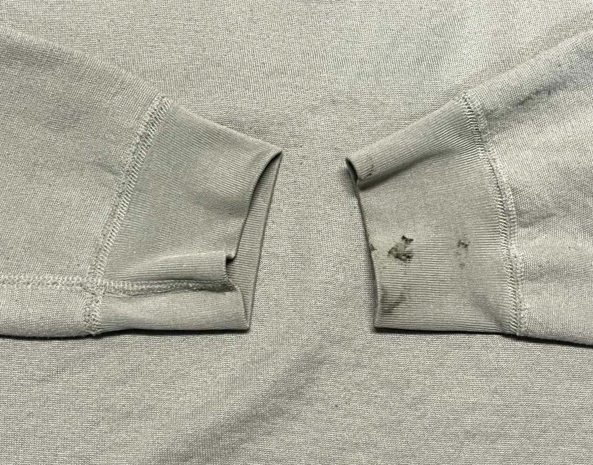 画像: 80'S PATAGONIA デカタグ ヘンリーネックシャツ グレー (VINTAGE)