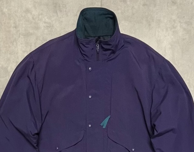 画像: 90'S LL Bean ゴアテックス バギーズジャケット グレープグリーン USA製 (VINTAGE)