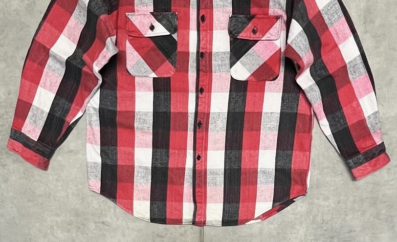 画像: 90'S FIELD'N FOREST ヘビーフランネル ワークシャツ チェック柄 (VINTAGE)