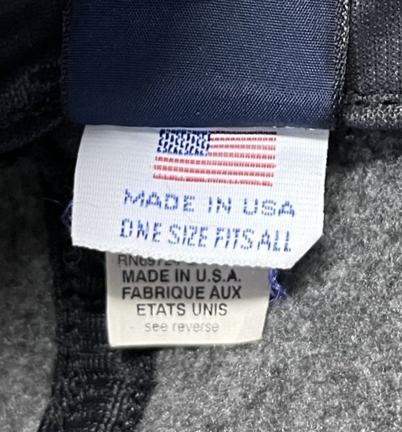 画像7: 90'S LAND'S END フリース ベースボールキャップ ツートンカラー USA製 (VINTAGE)