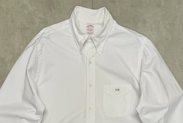 画像: 90'S BROOKS BROTHERS オックスフォード BDシャツ ホワイト USA製 (VINTAGE)