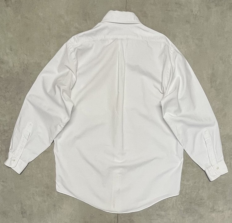 画像4: 90'S BROOKS BROTHERS オックスフォード BDシャツ ホワイト USA製 (VINTAGE)