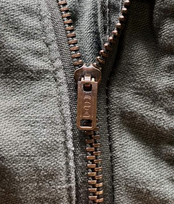 画像3: 60'S アメリカ軍 US ARMY "OG107" コットンサテン ベイカーパンツ RAPIDブラスジップ ミリタリーグリーン (VINTAGE)