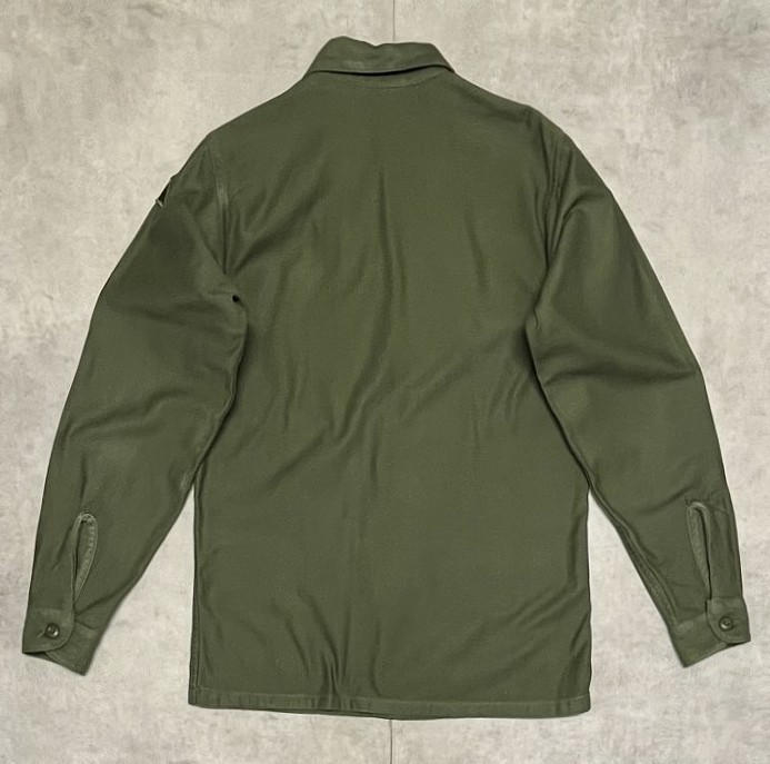 画像5: 60'S アメリカ軍 US ARMY OG107 コットンサテン ユーティリティシャツ (VINTAGE)