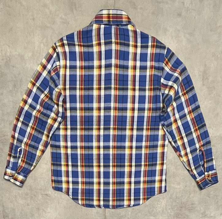 画像3: 70'S BIG MAC コットン100% フランネルシャツ チェック柄 (DEADSTOCK)