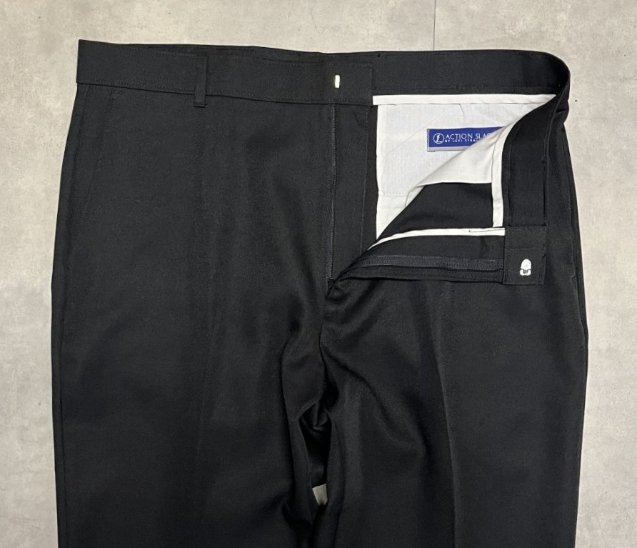 画像: 00'S LEVIS "ACTION SLACKS" スラックス ブラック W36L30 (MINT CONDITION)