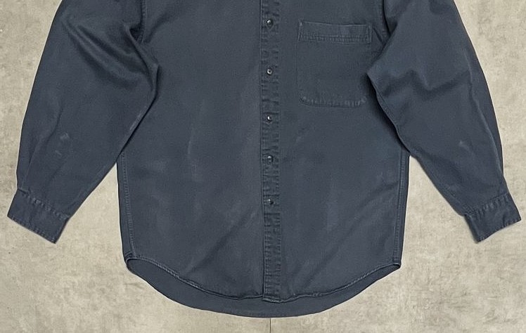 画像: 90'S GAP 旧タグ ツイルシャツ ブルー (VINTAGE)
