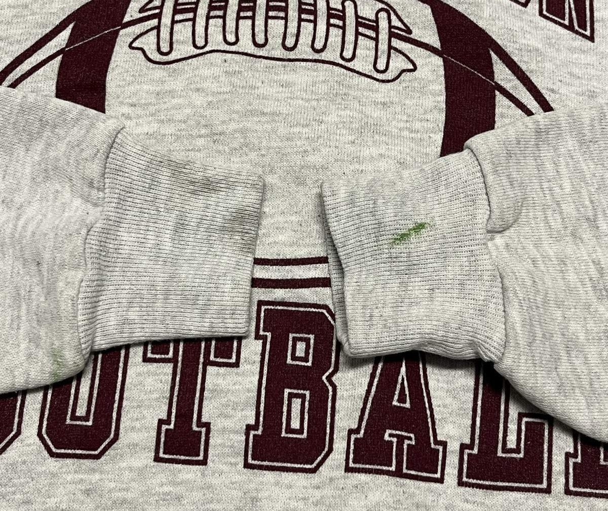 画像: 90'S JERZEES "WEST CLERMONT FOOTBALL" スウェットシャツ アッシュグレー (VINTAGE)
