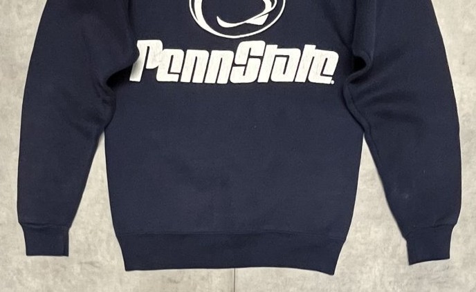 画像: 90'S THE COTTON EXCHANGE "PENN STATE" スウェットシャツ ネイビー USA製 (VINTAGE)