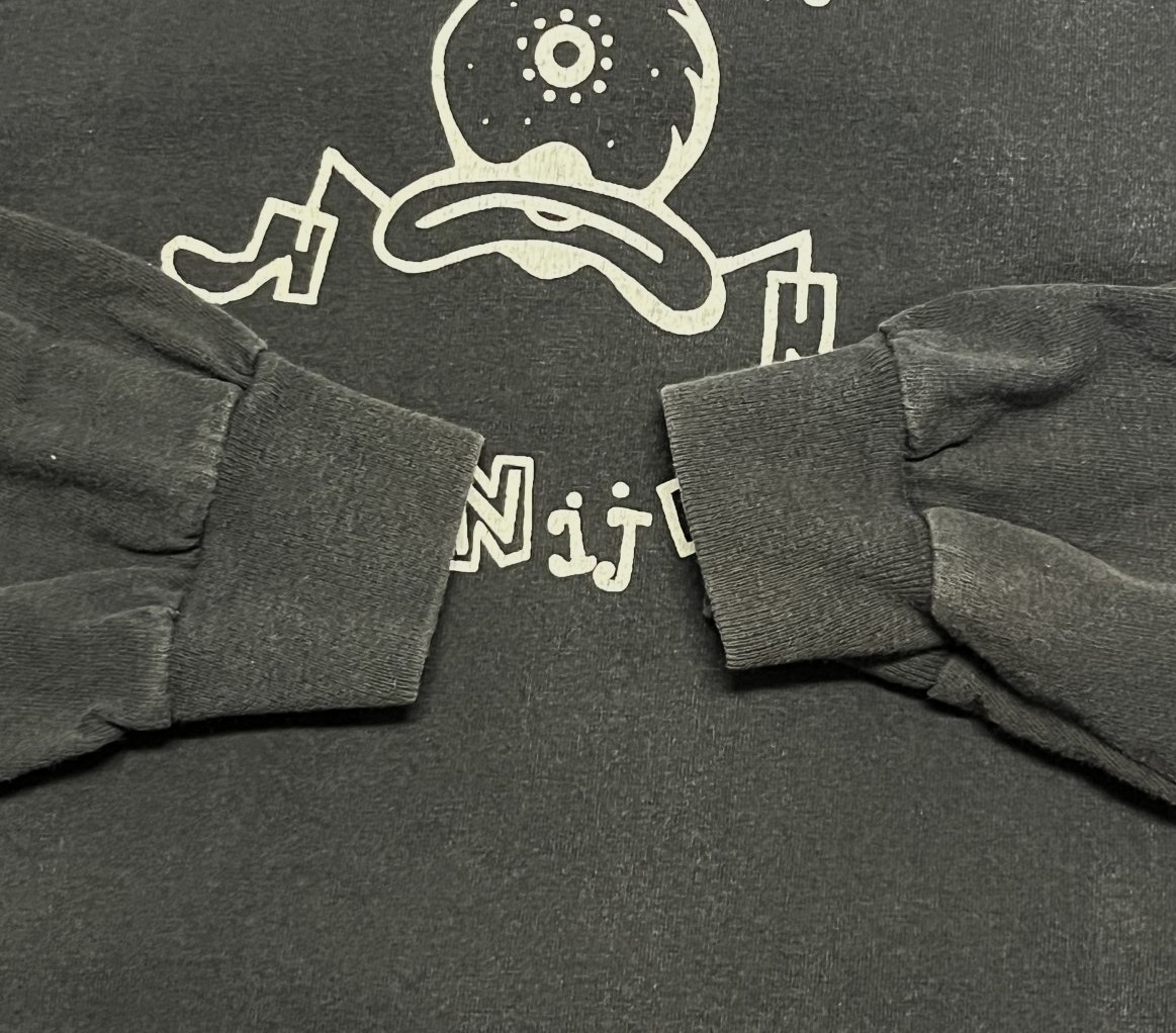 画像: 90'S JH NIJDROP シングルステッチ 長袖 Tシャツ ブラック (VINTAGE)
