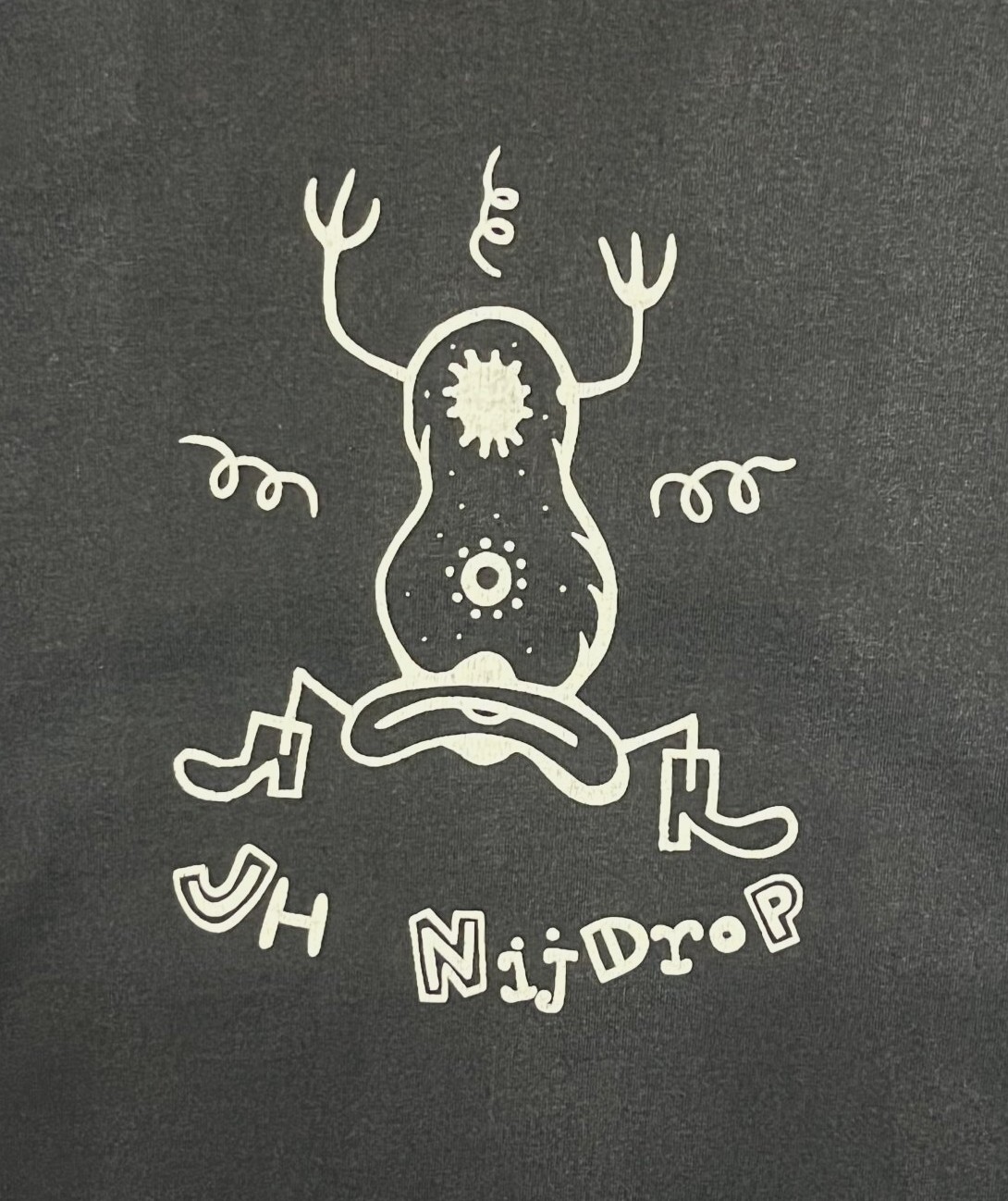 画像2: 90'S JH NIJDROP シングルステッチ 長袖 Tシャツ ブラック (VINTAGE)