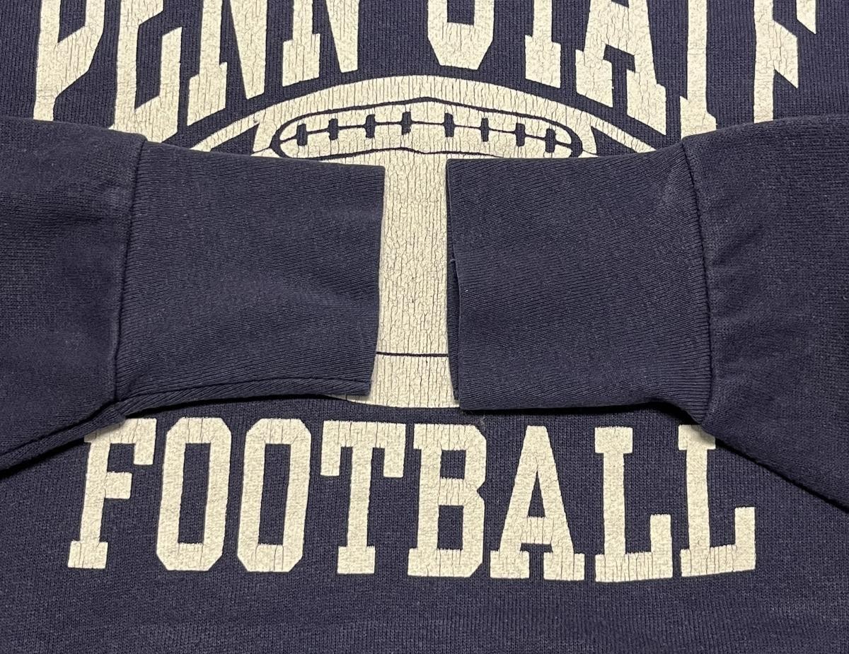 画像: 90'S DELTA "PENN STATE FOOTBALL" スウェットシャツ ネイビー USA製 (VINTAGE)