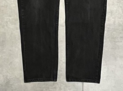 画像: 90'S LEVIS 505 デニム ブラック W36L30 USA製 (VINTAGE)