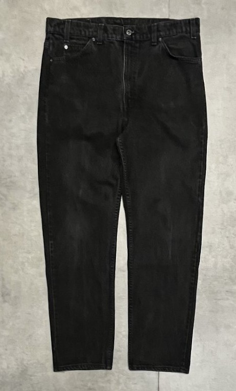 画像1: 90'S LEVIS 505 デニム ブラック W36L30 USA製 (VINTAGE)