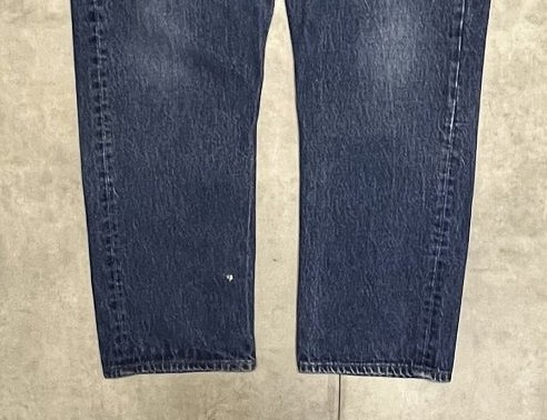 画像: 80'S LEVIS 501 デニム インディゴ W38L30 USA製 (VINTAGE)