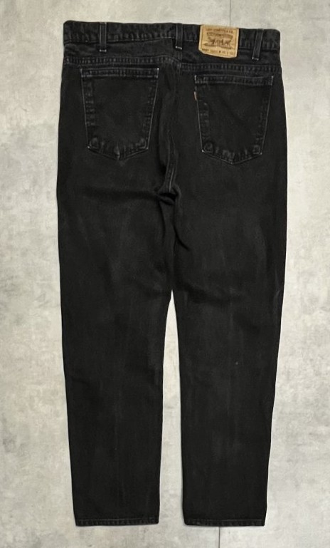 画像3: 90'S LEVIS 505 デニム ブラック W36L30 USA製 (VINTAGE)
