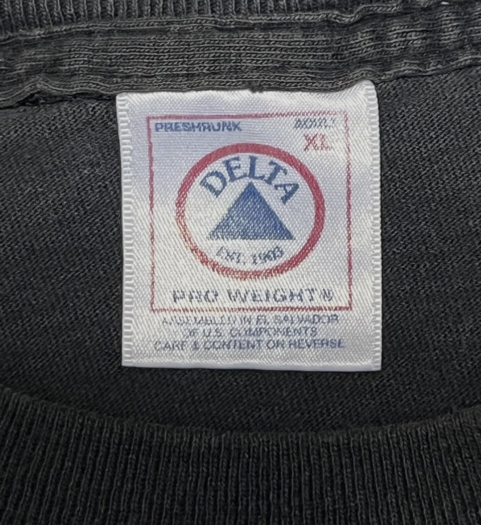 画像2: 90'S FASHION VICTIM 両面＋袖プリント 長袖 Tシャツ ブラック (VINTAGE)