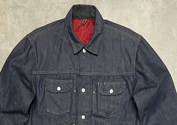 画像: 70'S J.C.PENNEY "RANCHCRAFT" 裏地キルティング デニムジャケット インディゴ (VINTAGE)