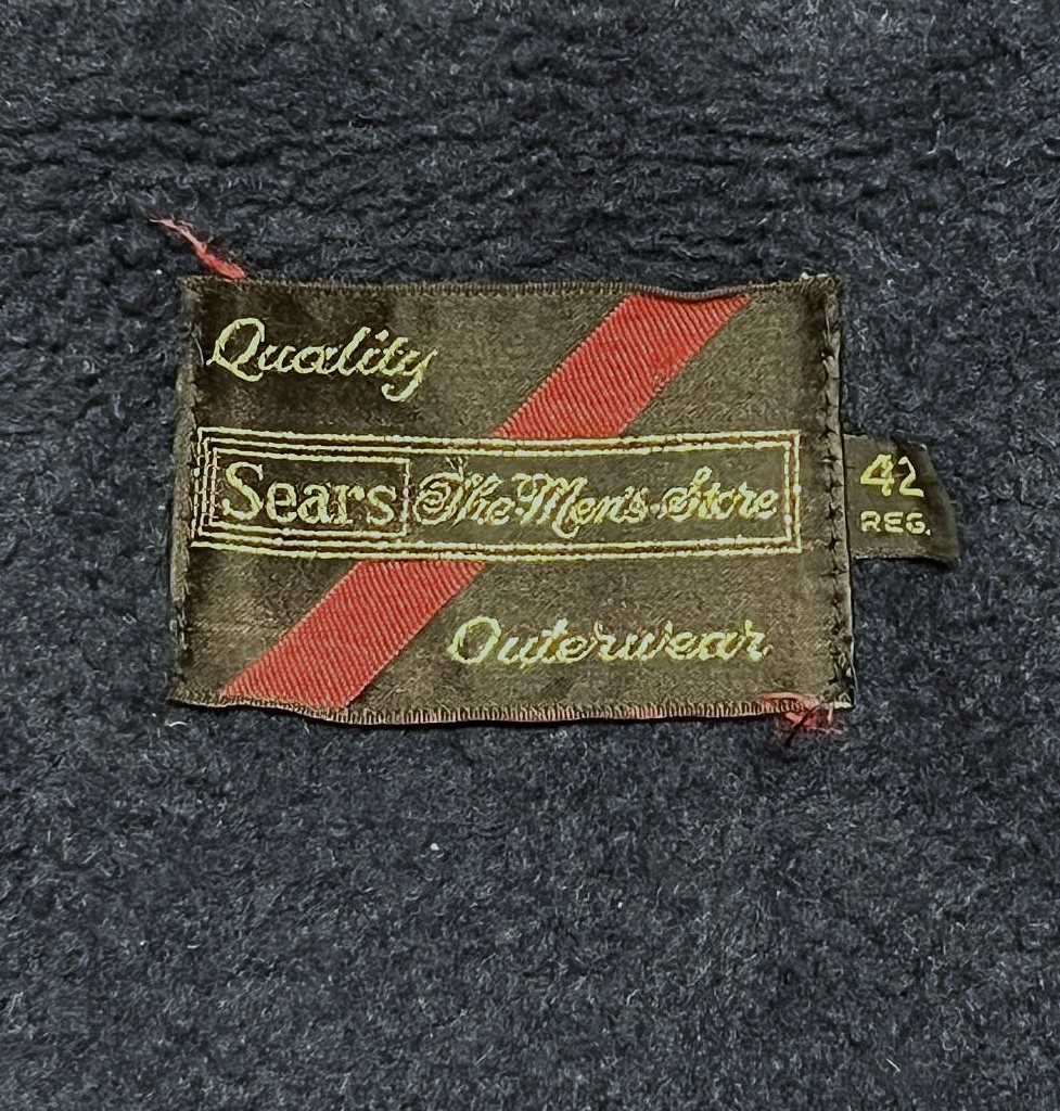 画像2: 70'S SEARS 裏地ボア付き ウールジャケット チェック柄 (VINTAGE)